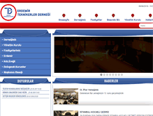 Tablet Screenshot of erdemirteknikerlerdernegi.org